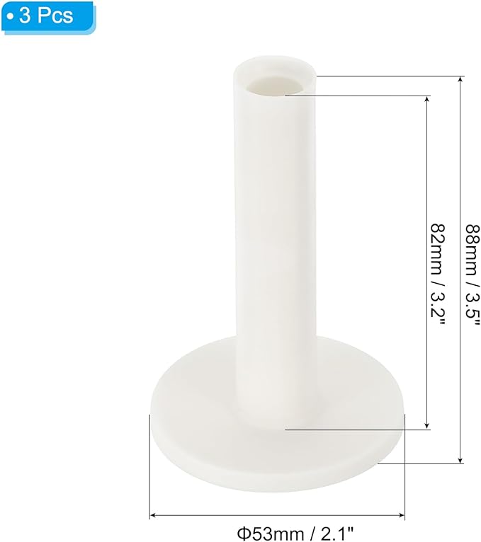 PATIKIL Rubber Golf Tee, Training Driving Range Tee Stable Ball Holder for Outdoor Indoor Hitting Mats