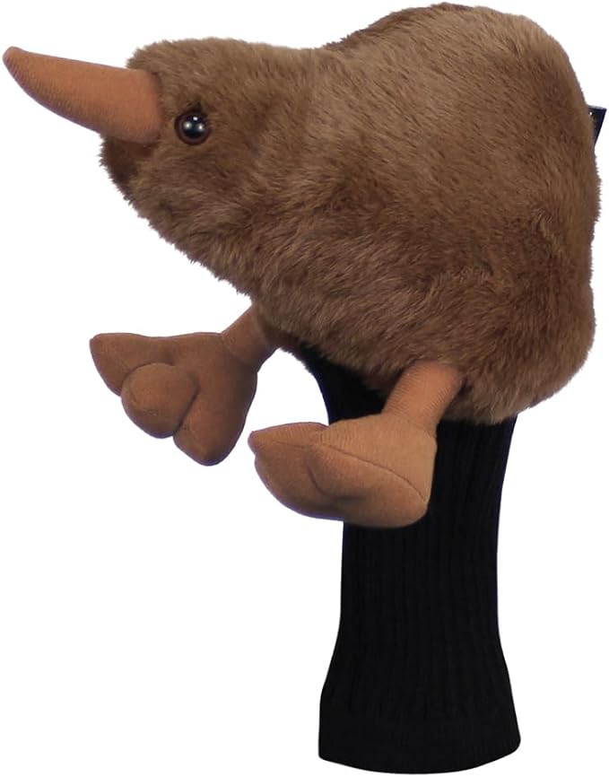 Scott Edward Golf Club Cover Fit Well for Driver or Fairway Wood Golf Club, Funny Cute Animal Design Soft Functional Golf Headcover Stylish Protection for Your Clubs for Men and Women