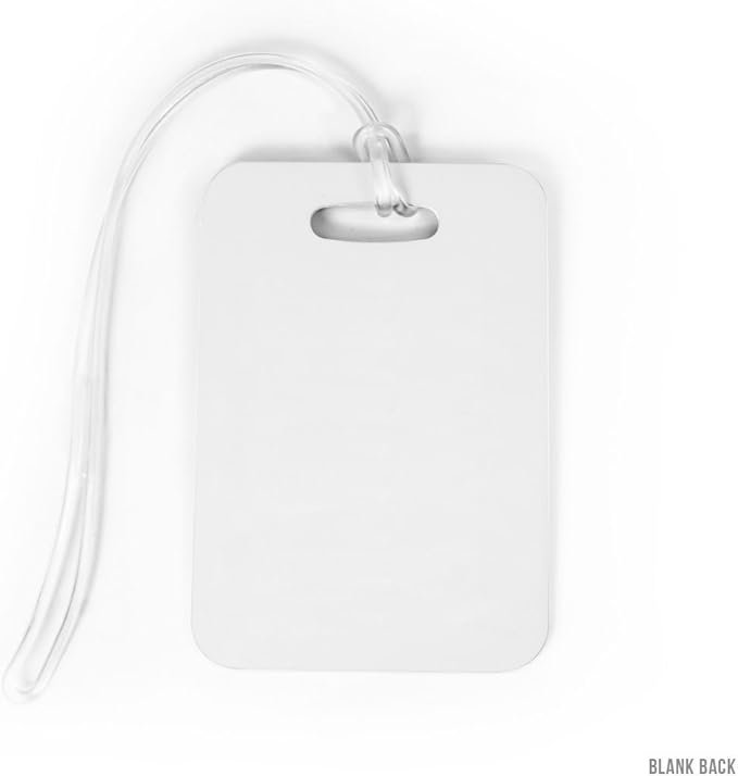ChalkTalkSPORTS Golf Luggage & Bag Tag | Golf Course | No Personalization on Back | Small