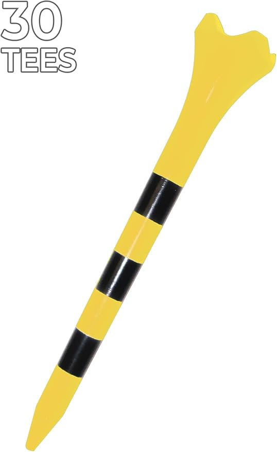 Pride Performance Striped Golf Tees (Pack of 30), 2-3/4",