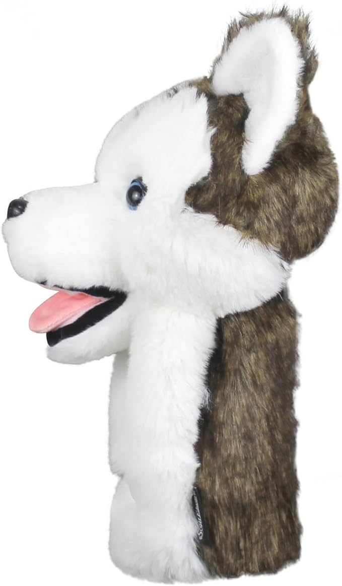 Scott Edward Golf Club Cover Fit Well for Driver or Fairway Wood Golf Club, Funny Cute Animal Design Soft Functional Golf Headcover Stylish Protection for Your Clubs for Men and Women
