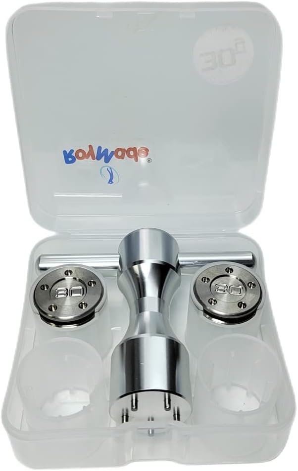 ROYMADE Golf Putter Weights 2pcs 5g/10g/15g/20g/25g/30g/35g/40g/45g with Wrench Kit Set Compatible with Titleist Scotty Cameron Putter Golf Accessory (2pcs 30g+Wrench)