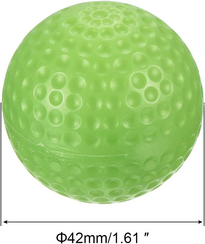 PATIKIL Golf Practice Balls, Hollow Flight Training for Indoor Swing Practice