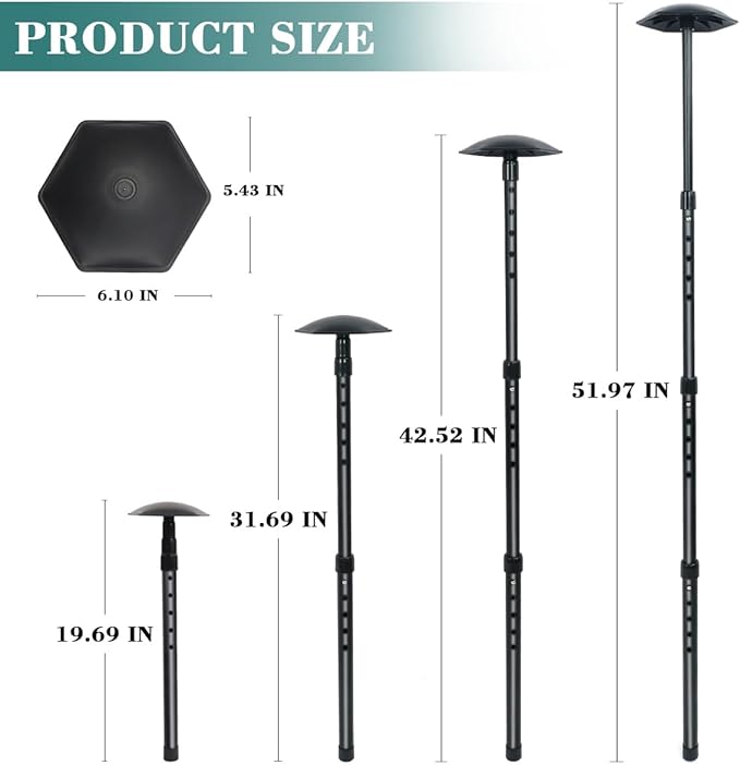 Golf Travel Bag Support Pole, Golf Travel Cover Protection System
