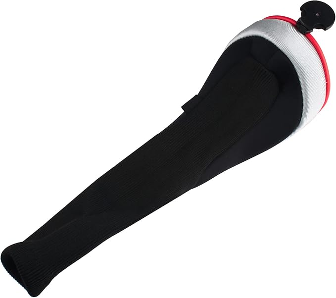 Andux 6pcs/Set Golf Club Head Covers Woods Drivers Fairway Hybrid Set Long Neck (3 Hybrid + 3 Woods)