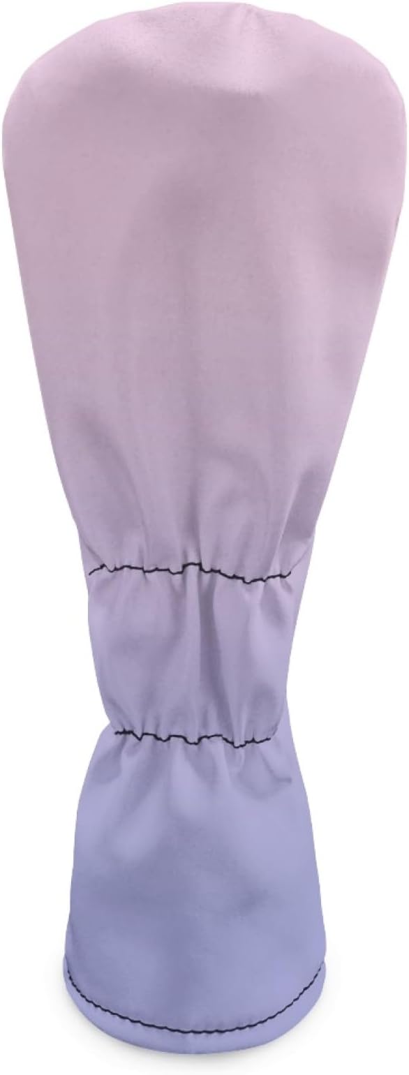 Golf Club Head Covers for Club Protective, Waterproof PU Leather Driver Fairway Wood Hybrid Head Cover
