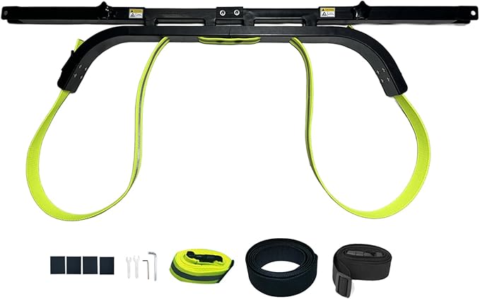 Universal Golf Bag Holder Attachment No-Drilling Required for EZGO, Club Car, and Yamaha, Adjustable Rear Seat Golf Cart Club Holder.