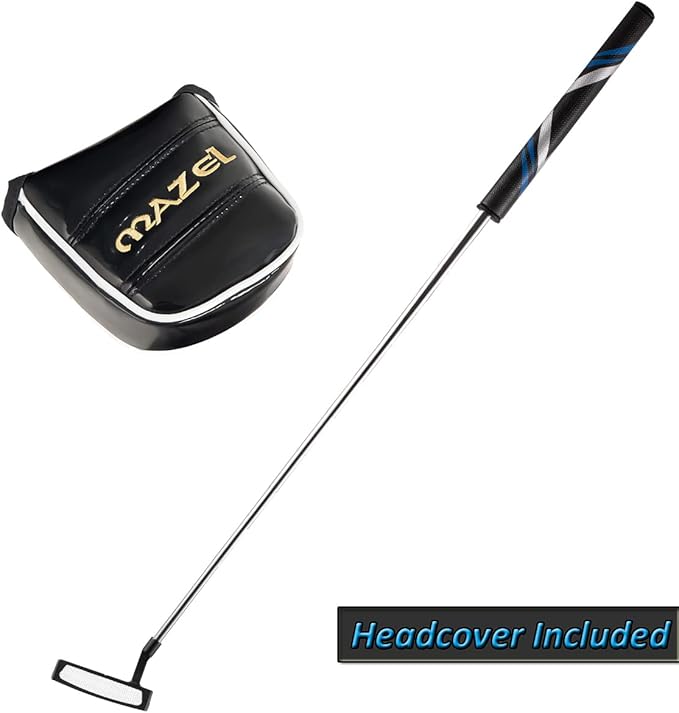 MAZEL Tour GS Men's Golf Putter,Right Handed,Golf Head Cover Included