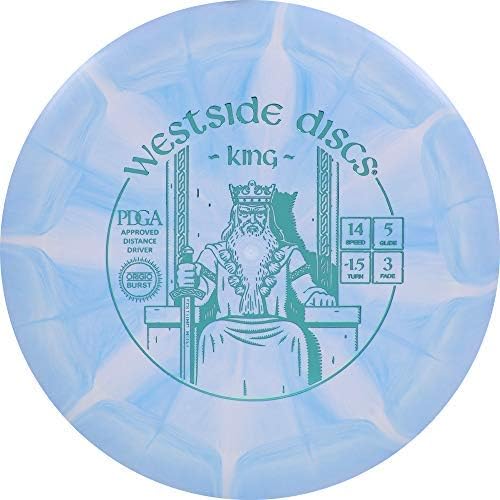 Westside Discs Origio Burst 6-Disc Golf Set - Beginner Frisbee Golf Discs Set for Men - 2X Drivers, 2X Fairway Driver, 1x Midrange & 1x Putter - Mini Marker Included - Colors Will Vary