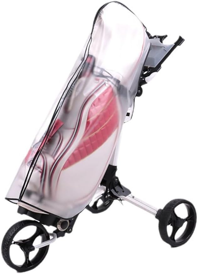 Golf Bag Rain Cover Waterproof Rain Cover for Golf Bag PVC Golf Bag Cover Hood Club Bags Raincoat for Golfer