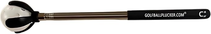 Compact Stainless Steel Telescopic Golf Ball Retriever and Grabber with Magnet in Handle -Picker for Quick, Easy Pickups Golf Ball Pick Up & Retrieval