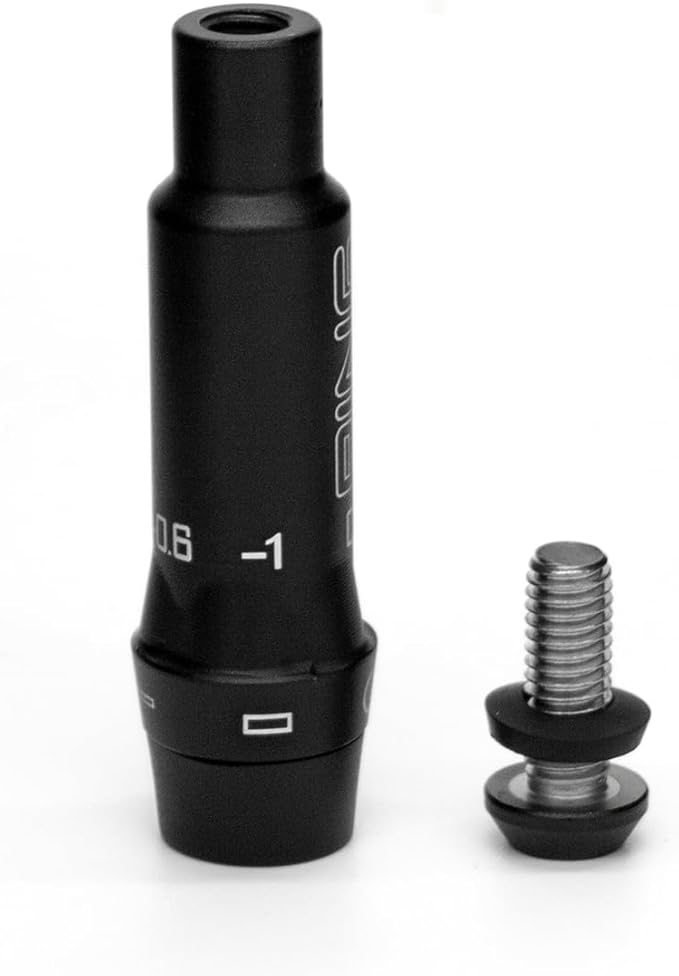 Golf Shaft Adapter Sleeve fits tip .335" Shaft Compatible with P-ING G430, G425, G410 Driver & Fairway Woods Black