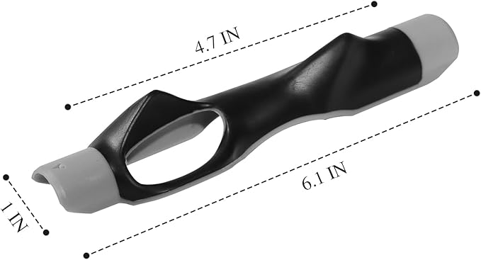 Golf Grip Trainer Attachment for Kids and Woman Beginner Training Equipment for Improving Hand Positioning on Golf Club Right Handed Golf Swing Trainer 6 Inches