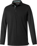 Mens Polo Shirts Short and Long Sleeve Casual Solid Stylish Dry Fit Performance Designed Collared Golf Polo Shirts for Men