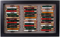 Eureka Golf Pencil Display Case | Holds 48 Round or Hexagonal Golf Pencils | Black/Gray | Made in The USA