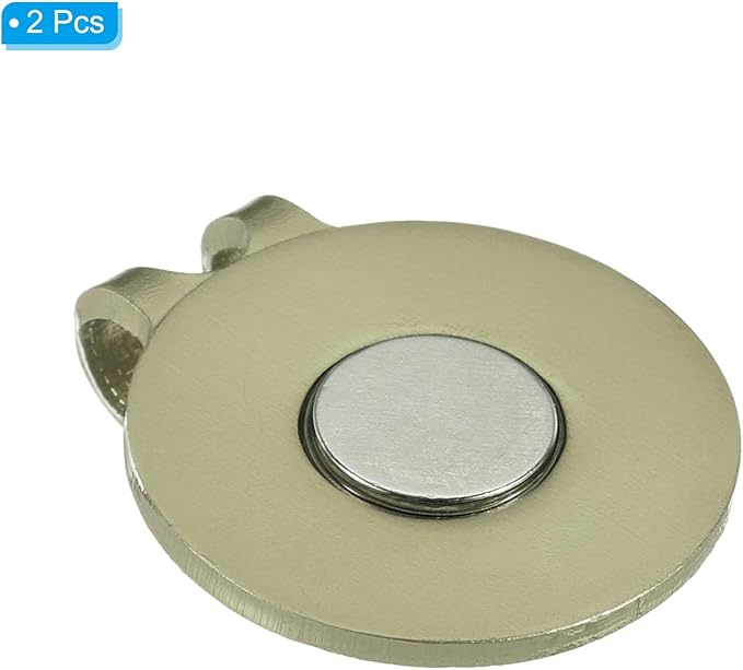 PATIKIL Magnetic Golf Hat Clip, Metal Golf Ball Marker Holder for Golf Caps Gloves