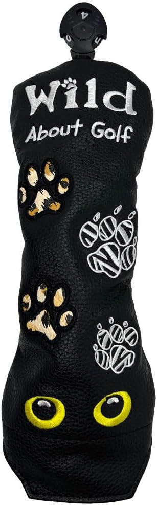 Giggle Golf Utility/Hybrid Head Cover, Colorful Club Covers for Men & Women