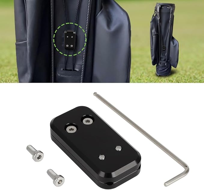 motoparty CNC Clamp for Titleist to Secure Sagging or Drooping Legs for Golf Bag Holders for Any Other Bag with 4mm Parallel Leg Springs