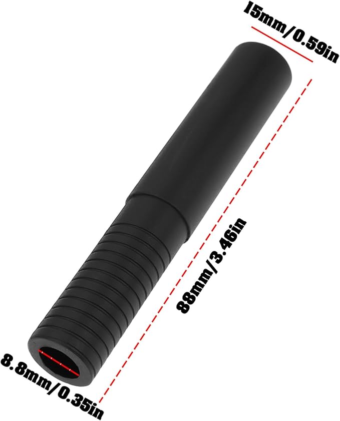 2Pcs 88mm Golf Putter Shaft Extension Alignment Sticks for Golf Club