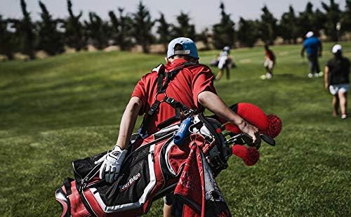 Scott Edward Golf Headcovers for Woods Set of 3 Fits Well Driver(460cc) Fairway Wood and Hybrid(UT) The Perfect Change for Golf Bag Classic Striped Style