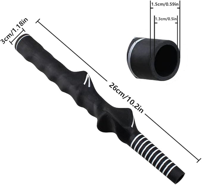 2Pcs Golf Swing Training Grip Trainer Practice Aids for Men Women