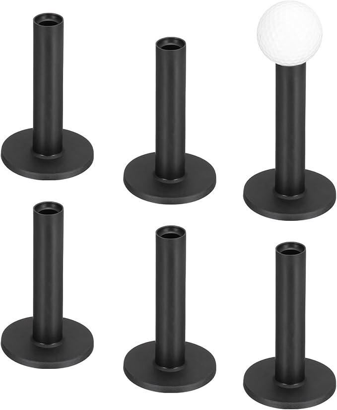 Rubber Golf Tees [] - Flexible Stable Ball Holder Use for Home & Outdoor & Indoor Tall Training Driving Range - [] Hitting Mats