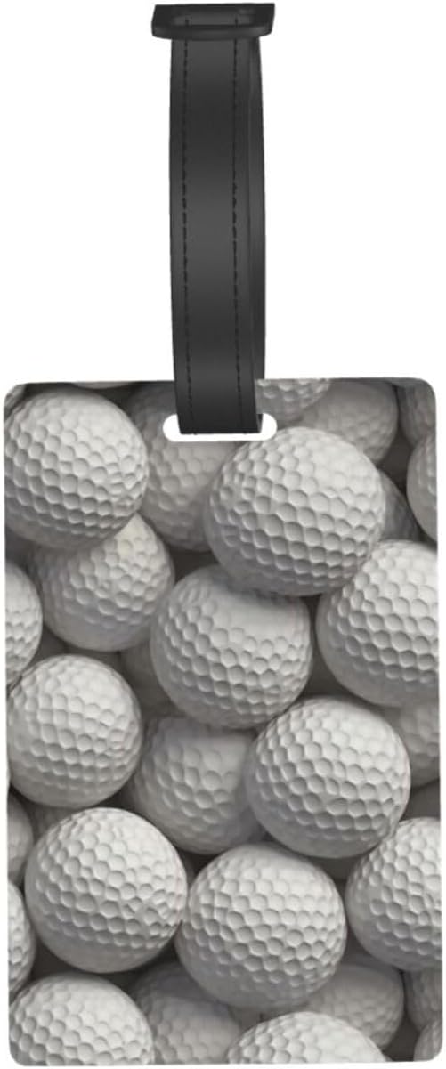 Golf Luggage Tag Suitcase Identify Labels Personalized Travel Bag Tag 2.5X4.1Inch