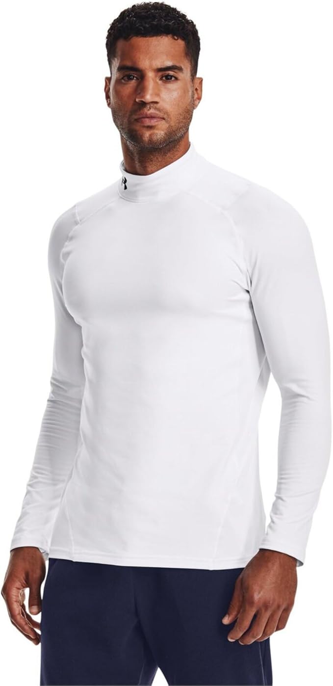 Under Armour Mens ColdGear Armour Fitted Mock