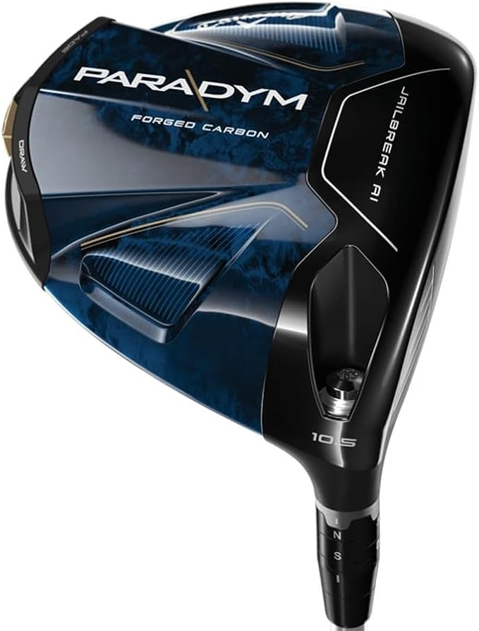 New Left Hand Callaway Paradym 9° Driver HZRDUS Gen 4 Silver 60 Stiff