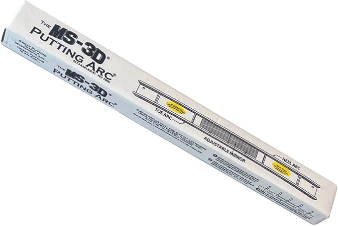 The Putting Arc - MS3D Model - Golf Training Aid Used to Perfect Your Putting and Reduce Your Score! - Practice and Master Your Putting Fundamentals! - Midnight Black - Proudly Made in The USA