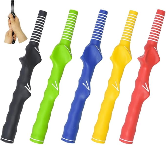 Golf Grip Club Practice Handle Beginner Hand Grip Correction Trainer 5 Colors