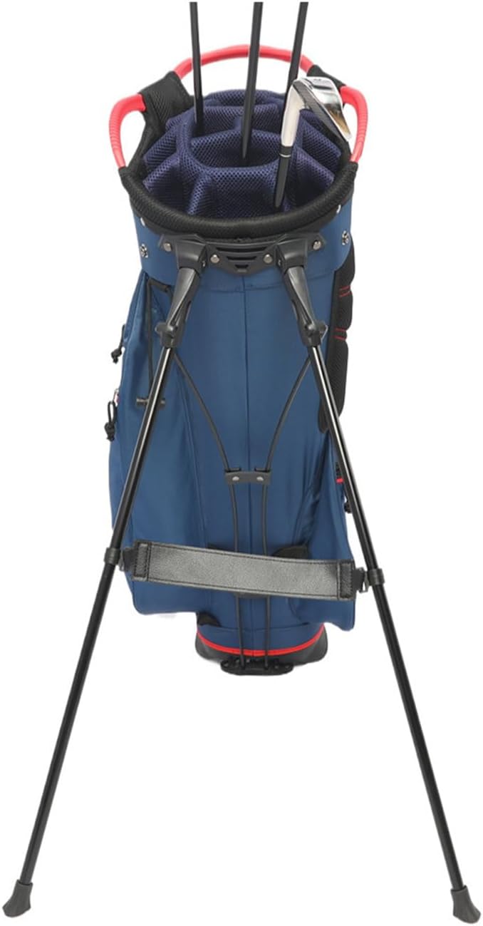 Golfs Stand Bag Leg Holder Adjustable Leg Stabilizer Strap Attachment Easy to Use Golf Bag Bracket Pedestal Adjuster