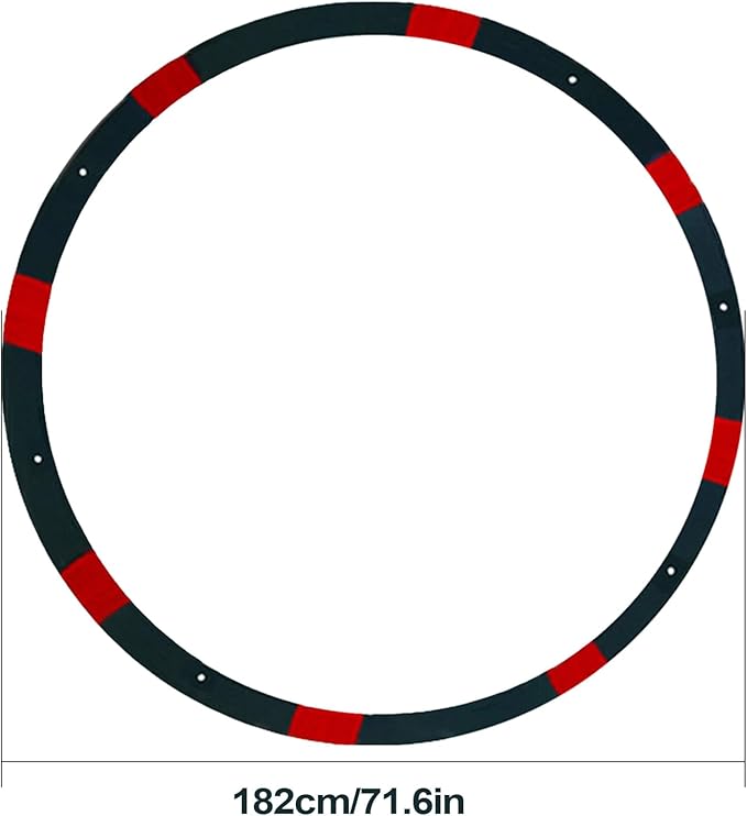Precision Rings – Golf Chipping Circles, Putting Target Trainer | Flexible Visual Indicator Rings for Green Shot Control and Accuracy Practice, Lightweight Setup for Indoor Lawn Or Backyard Golf T