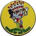 Queen of The Green Golf Ball Marker and Matching Hat Clip