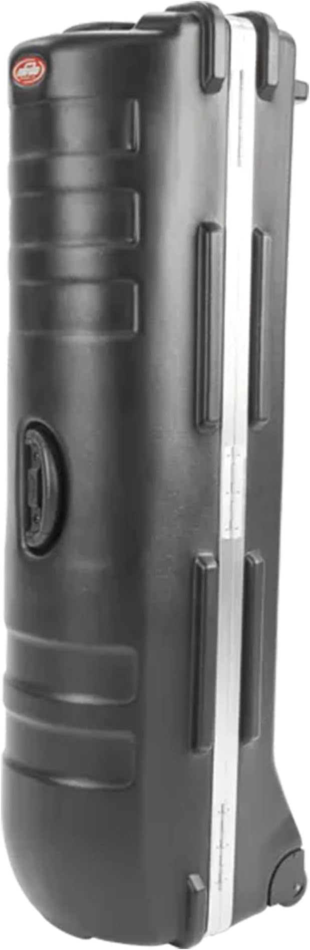 SKB Staff ATA Hard Shell Plastic Golf Travel Case for Cart Bags with Wheels - Heavy-Duty Rolling Club and Driver Carrier for Airline Transport, Impact-Resistant with TSA Locking Latches