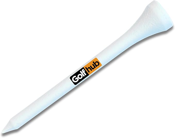 OnlyPars Golf Tees - Golf Hub Tees - Set of 36 Golf Tees - 3 Designs - Golf Tee Gift Set