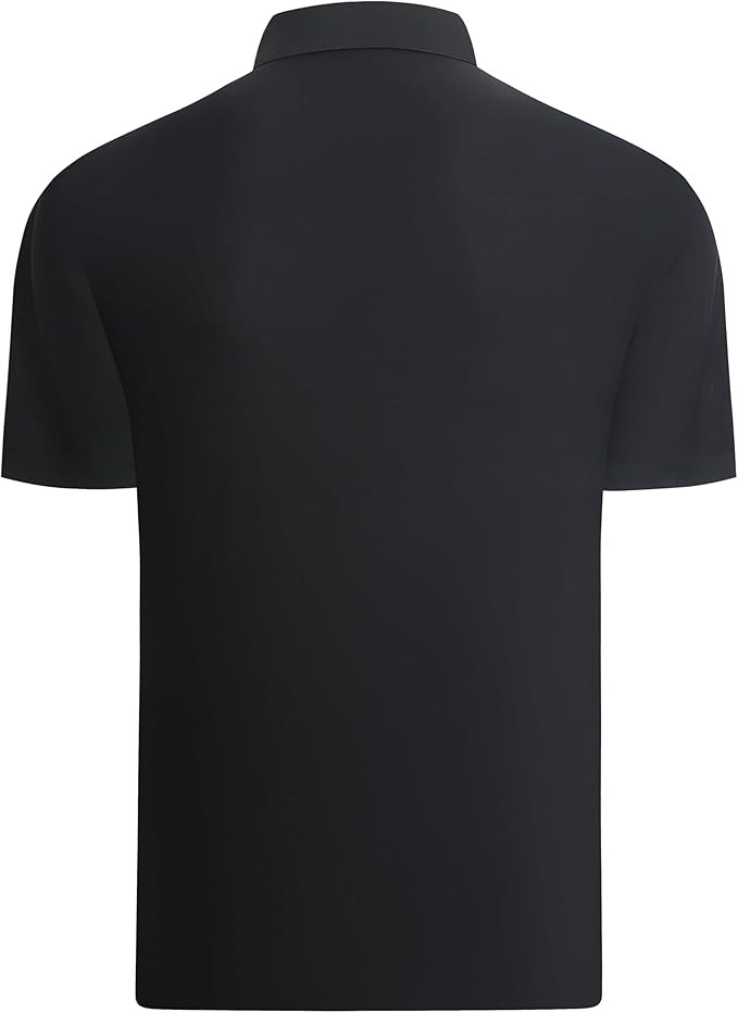 Alex Vando Mens Golf Shirt Moisture Wicking Performance & Polished Style Polo Shirts for Men
