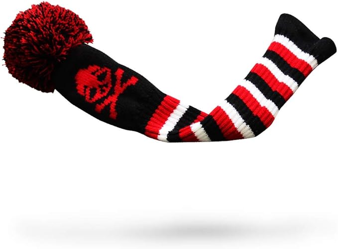 Scott Edward Knit Wood Golf Club Head Covers 4 Pieces Knitted Item Fit Over Well Driver Wood(460cc) Fairway Wood and Hybrid(UT)