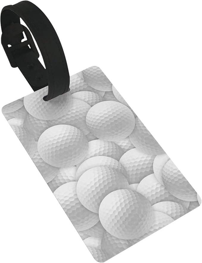 Golf Luggage Tag Suitcase Identify Labels Personalized Travel Bag Tag 2.5X4.1Inch