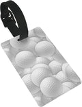 Golf Luggage Tag Suitcase Identify Labels Personalized Travel Bag Tag 2.5X4.1Inch