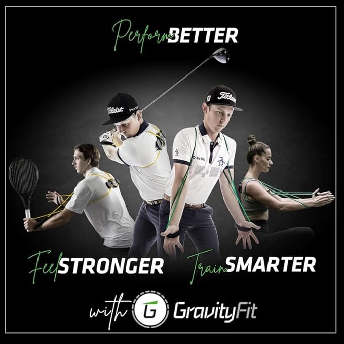 Golf Swing Performance Trainer Aid | Golf Swing Trainer Trusted by PGA Coaches | Backed by 30 Years Research | Elevate Your Golf Training | Enhance Strength, Stability, Rotation & Posture