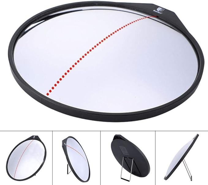 Golf Training Mirror, 360-Degree Swing Analysis Tool for Putting & Full Swing Correction