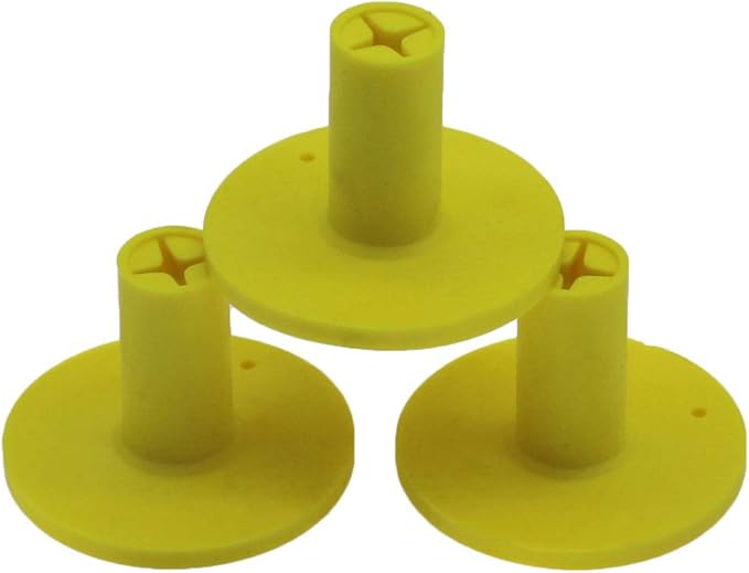 Golf Rubber Tee Holder Set for Golf Driving Range Tee Practice Tool Pack of 5