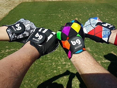 BG Bender - Mens Golf Glove, Durable Spandex Golf Gloves, Unique Golf Gloves