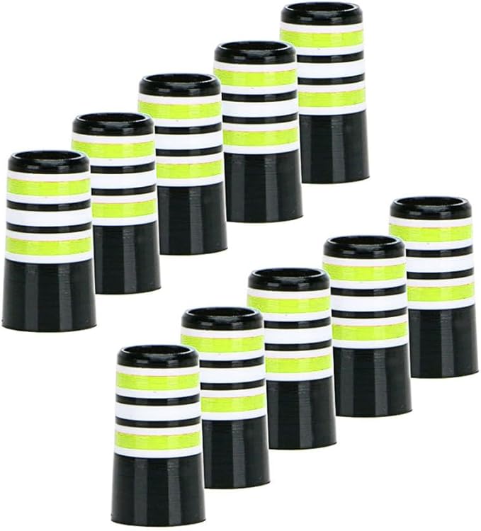 DONGKER Golf Iron Ferrules,10 PCS Golf Club Ferrules Golf Sleeve Ferrule Compatible 0.370'' Parallel Shaft
