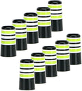 DONGKER Golf Iron Ferrules,10 PCS Golf Club Ferrules Golf Sleeve Ferrule Compatible 0.370'' Parallel Shaft