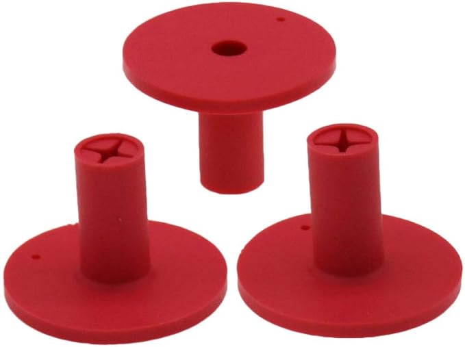 Golf Rubber Tee Holder Set for Golf Driving Range Tee Practice Tool Pack of 5