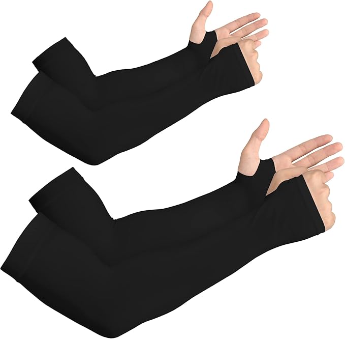 YESLIFE UV Sun Protection Arm Sleeves for Men & Women, UPF 50 Cooling Sports Sleeve