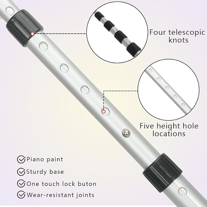 Golf Travel Bag Support Pole, Golf Travel Cover Protection System