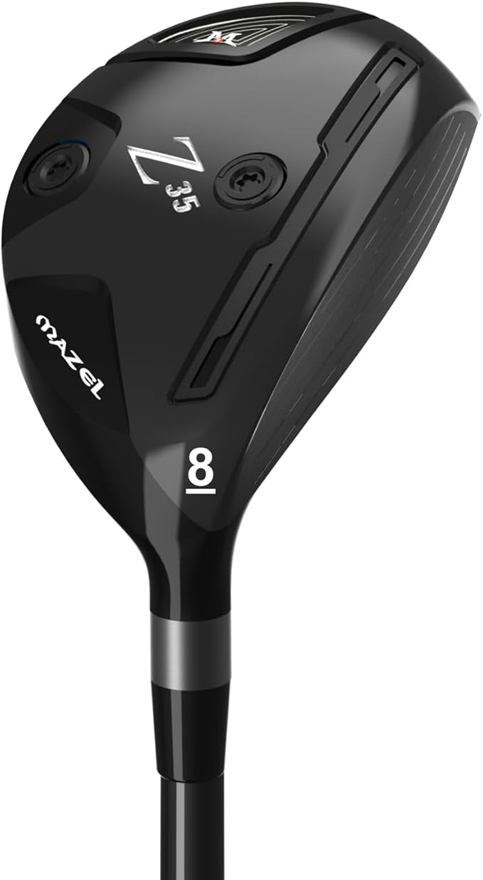 MAZEL Rescue Hybrid Golf Clubs for Men - 2,3,4,5,6,7,8,9,P Single Club for Right Handed Golfers,Regular/Stiff Flex Graphite Shafts
